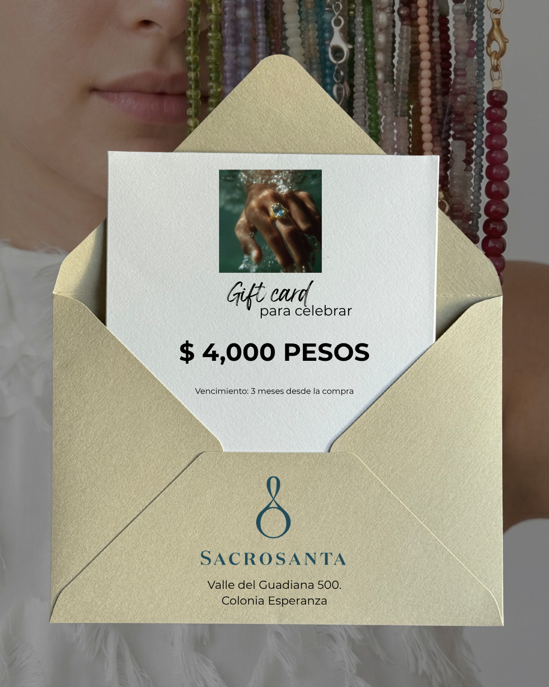 Tarjeta de regalo SACROSANTA