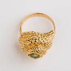 ANILLO SERPIENTE PERIDOTO