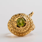 ANILLO SERPIENTE PERIDOTO