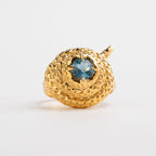ANILLO SERPIENTE LONDON BLUE
