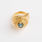 ANILLO SERPIENTE LONDON BLUE
