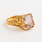 ANILLO CONFETTI AMETRINO: El Abrazo Místico del Alba