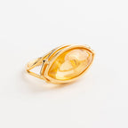 ANILLO MINIMALISTA: El Abrazo Dorado del Sol