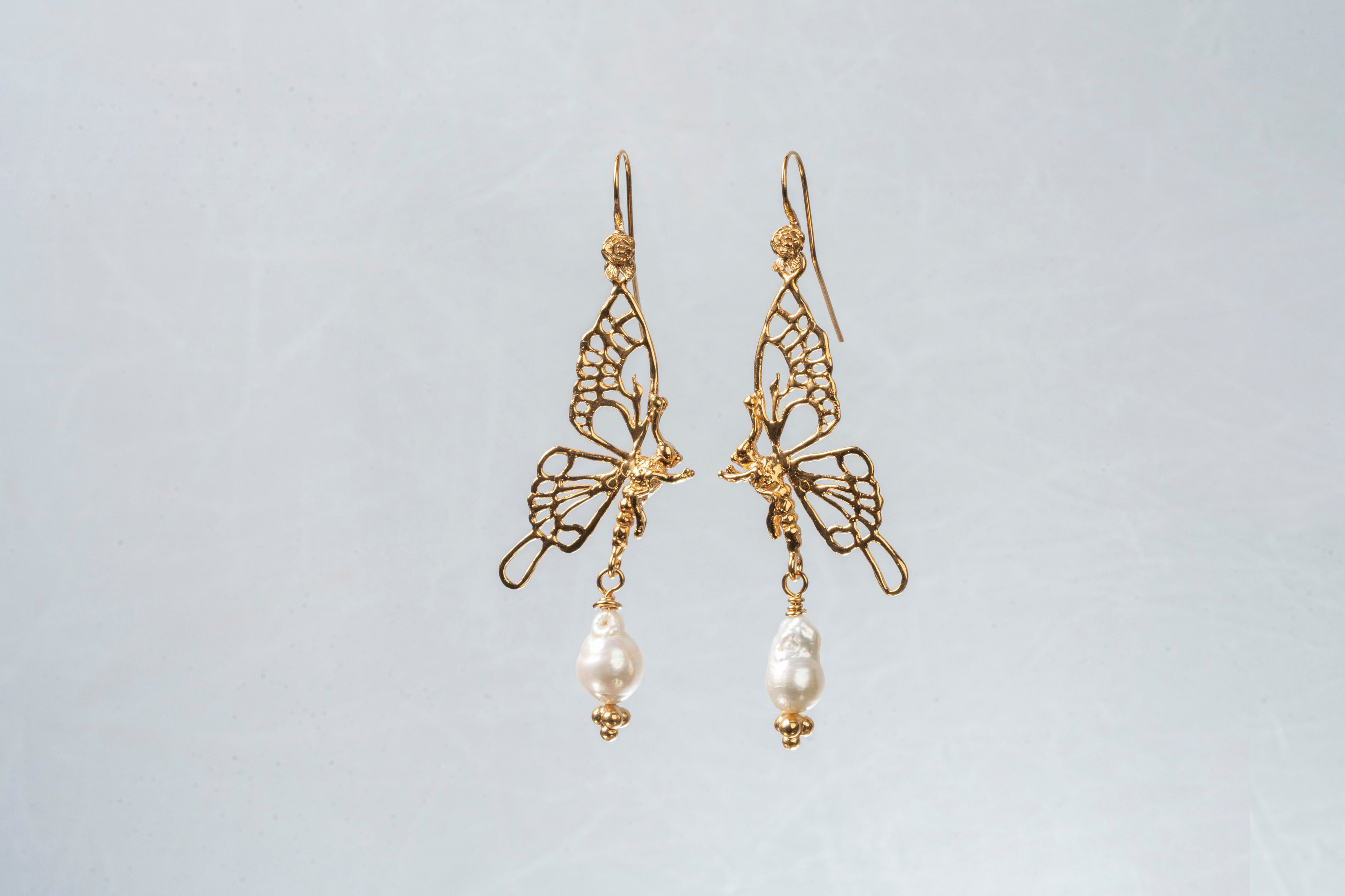 ARETES MARIPOSA CITRINA: El Vuelo Dorado de la Luz Ancestral