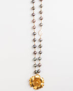 COLLAR FLOR PASIÓN: El Jardín Submarino de la Sabiduría