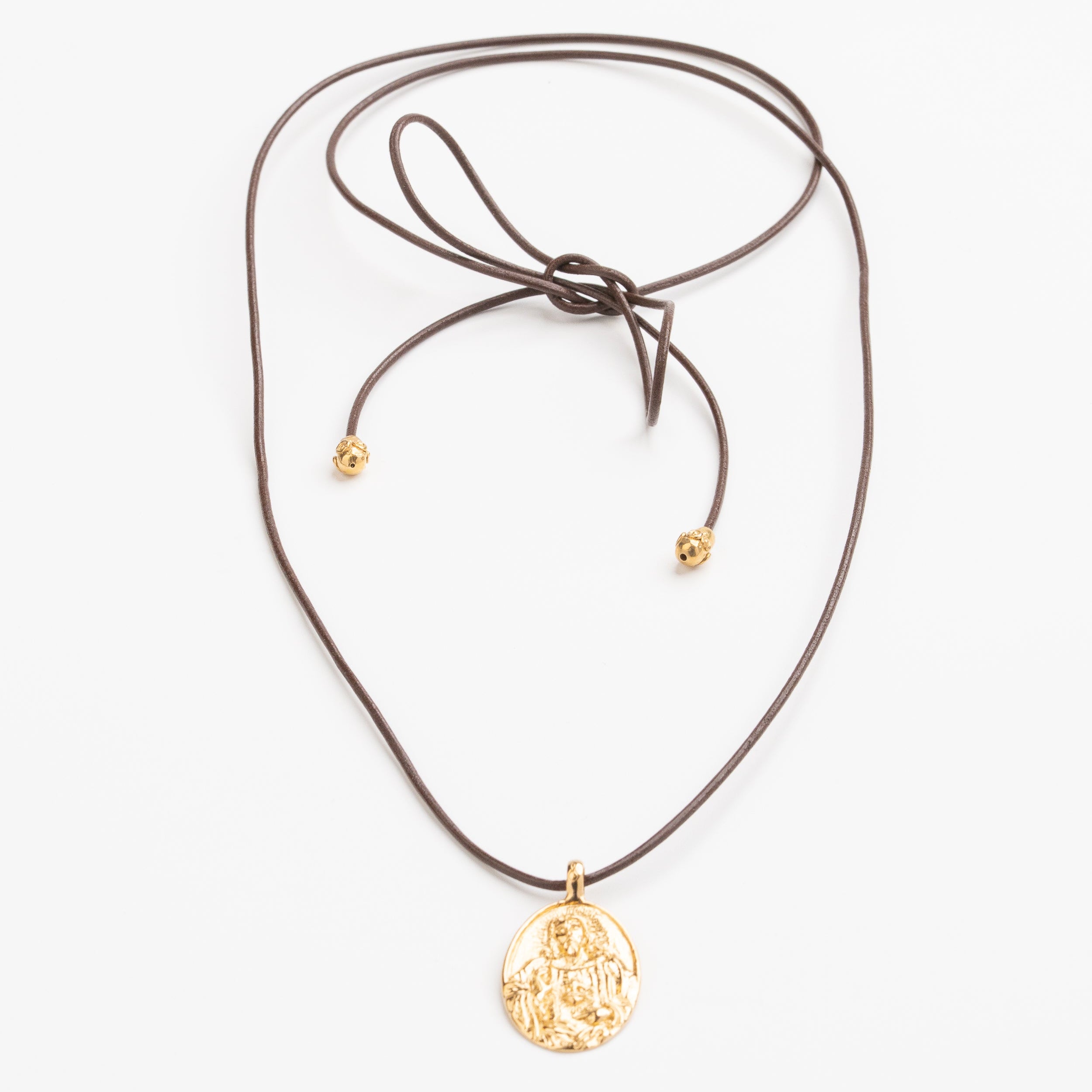 COLLAR MEDALLA SAGRADO CORAZÓN