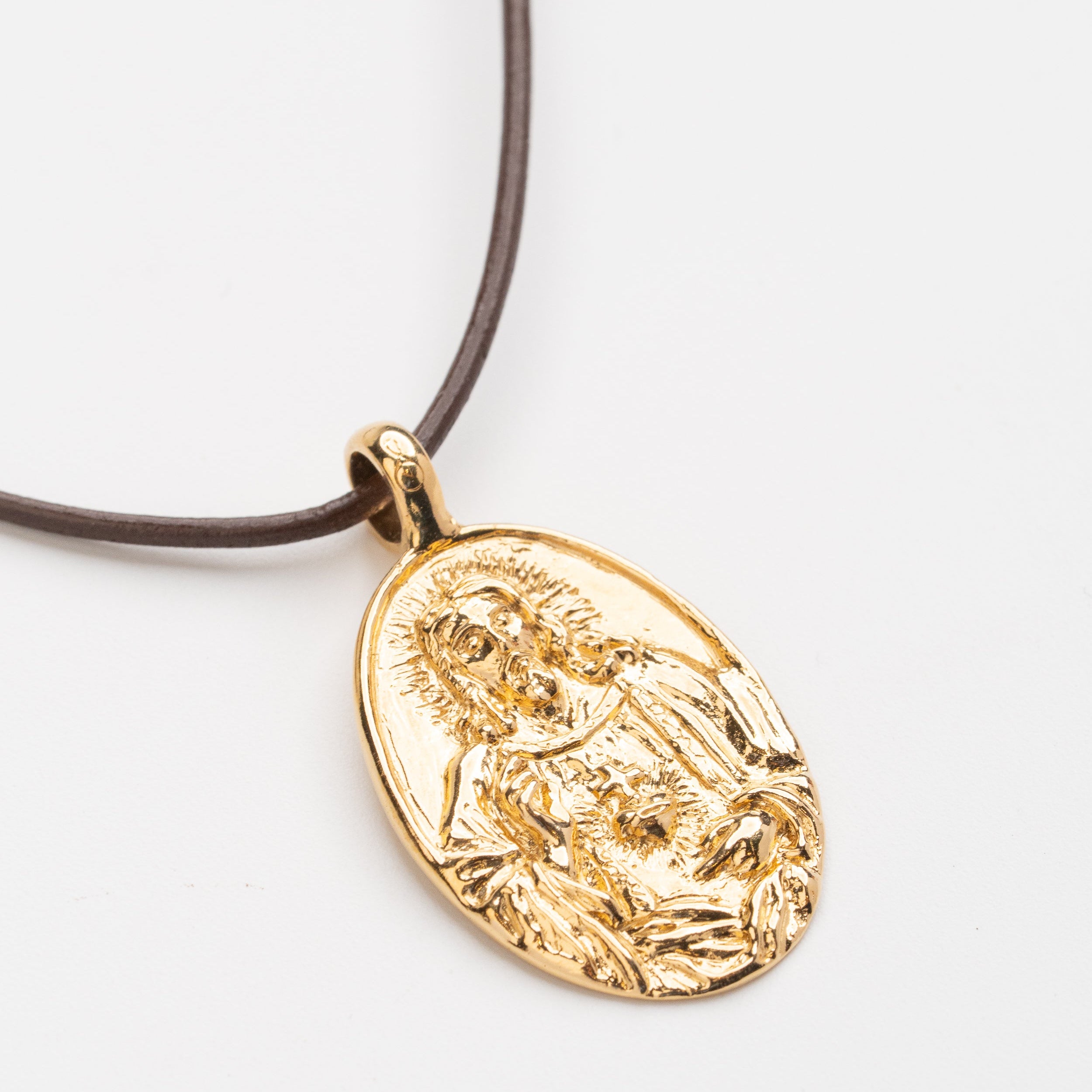 COLLAR MEDALLA SAGRADO CORAZÓN