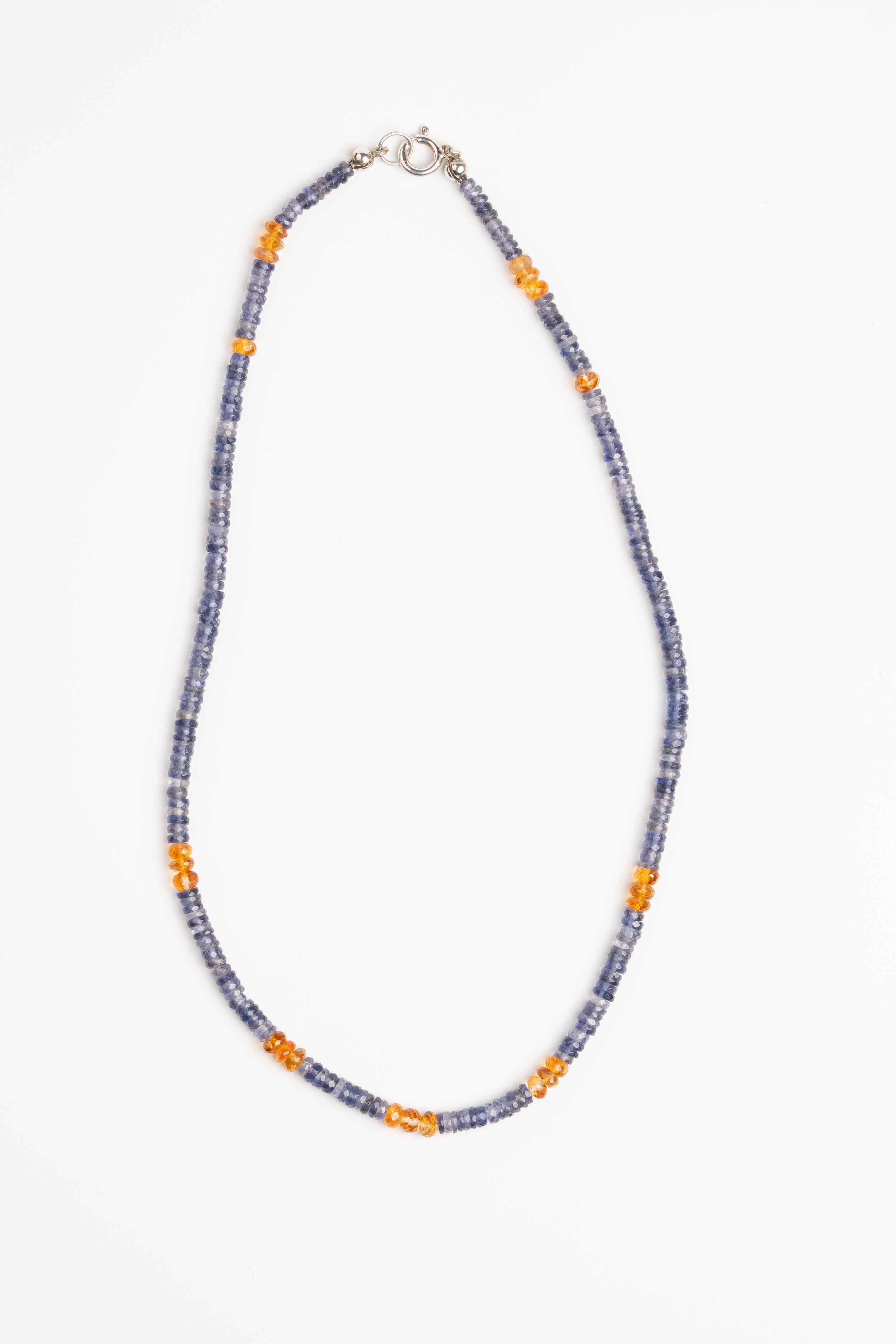 COLLAR IOLITA Y CITRINO IMPERIAL