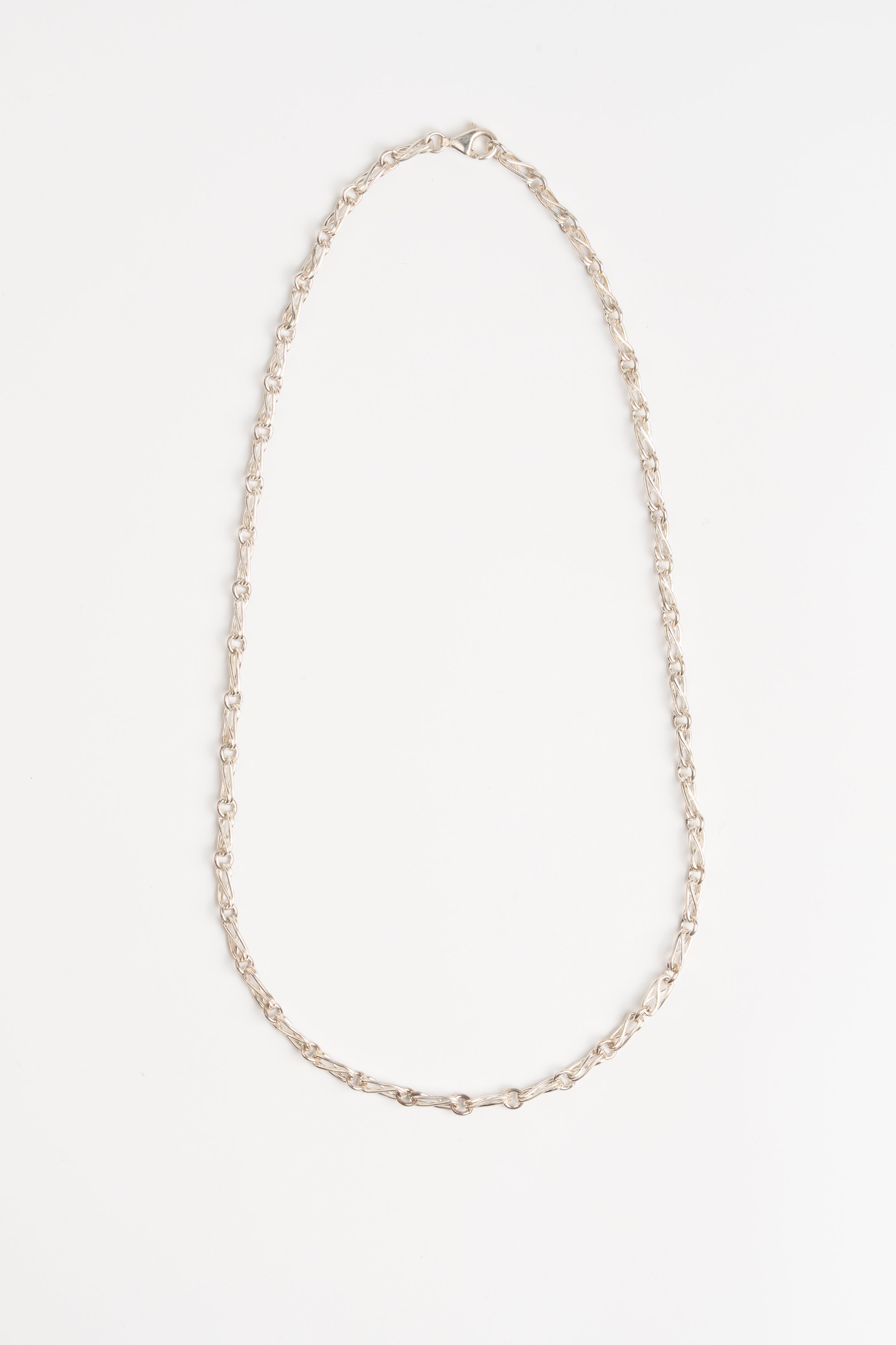 CADENA TEJIDO SIMÓN: Plata que se teje como si fuera hilo