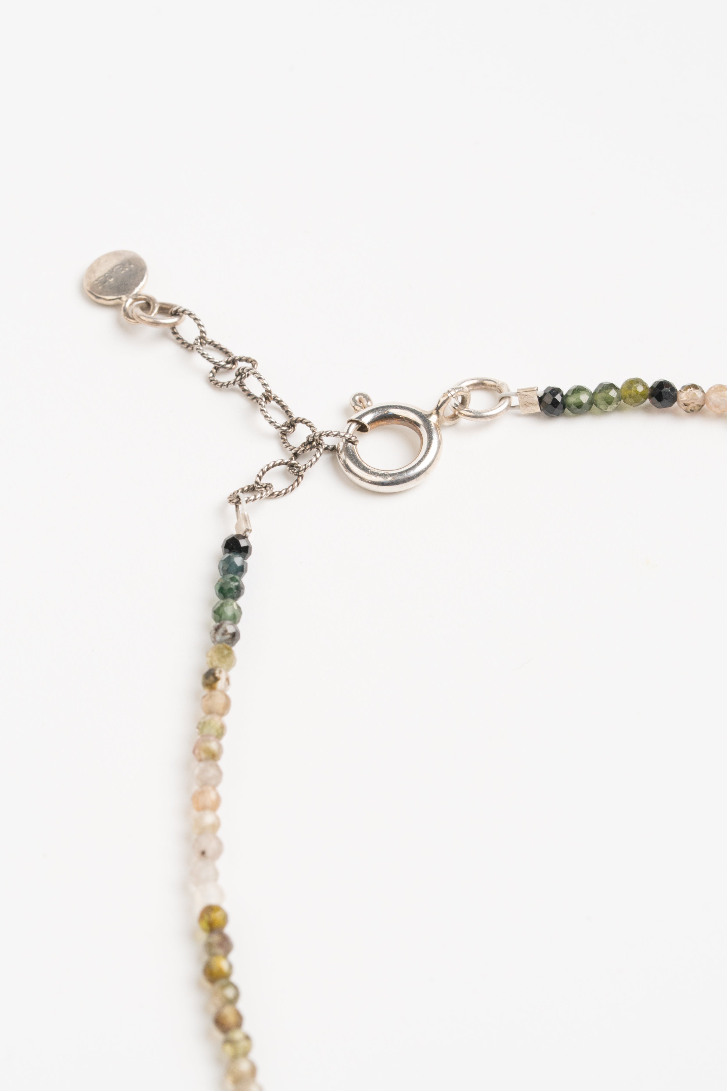 COLLAR TURMALINA MULTICOLOR FACETADA