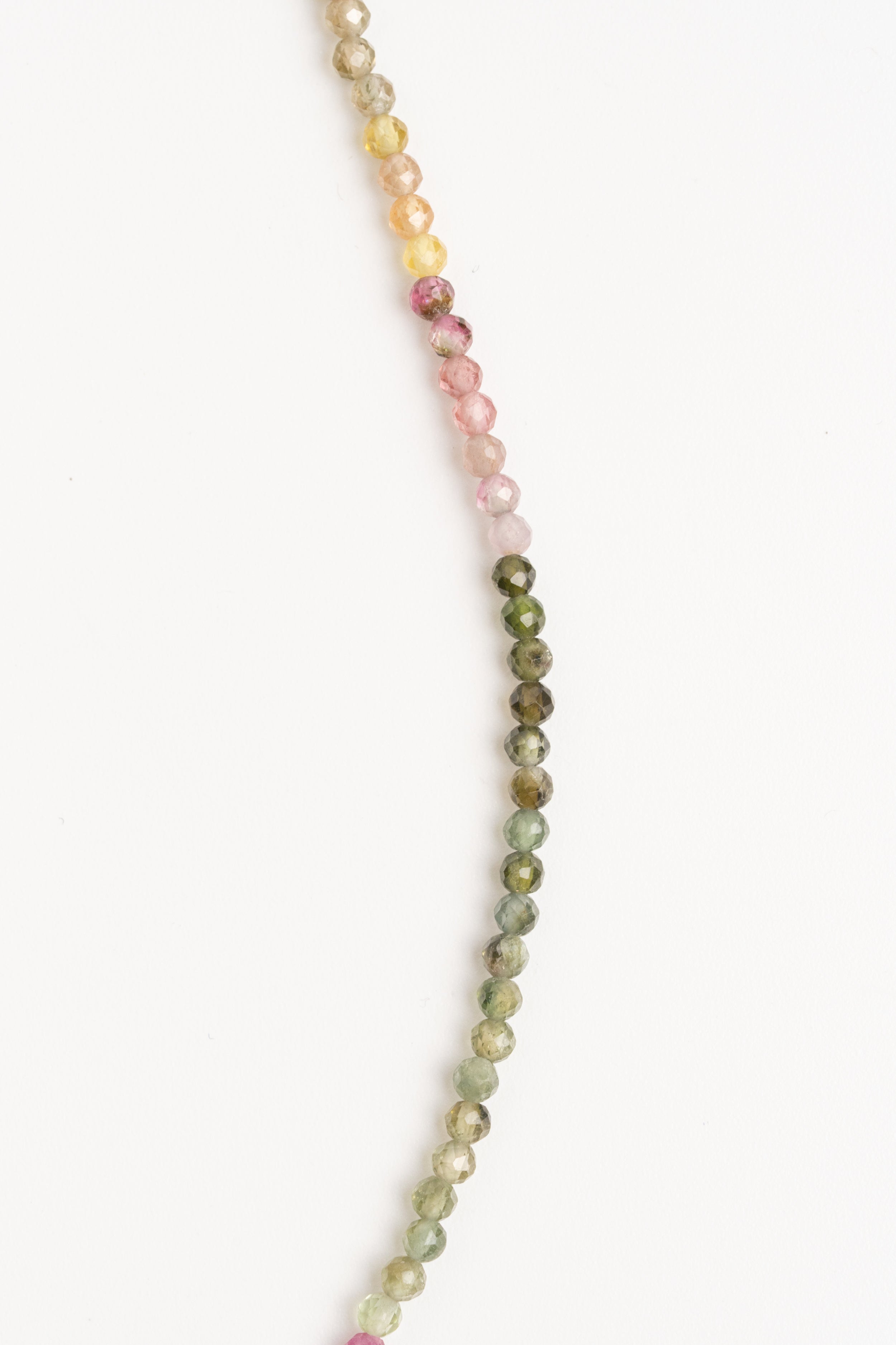 COLLAR TURMALINA MULTICOLOR FACETADA