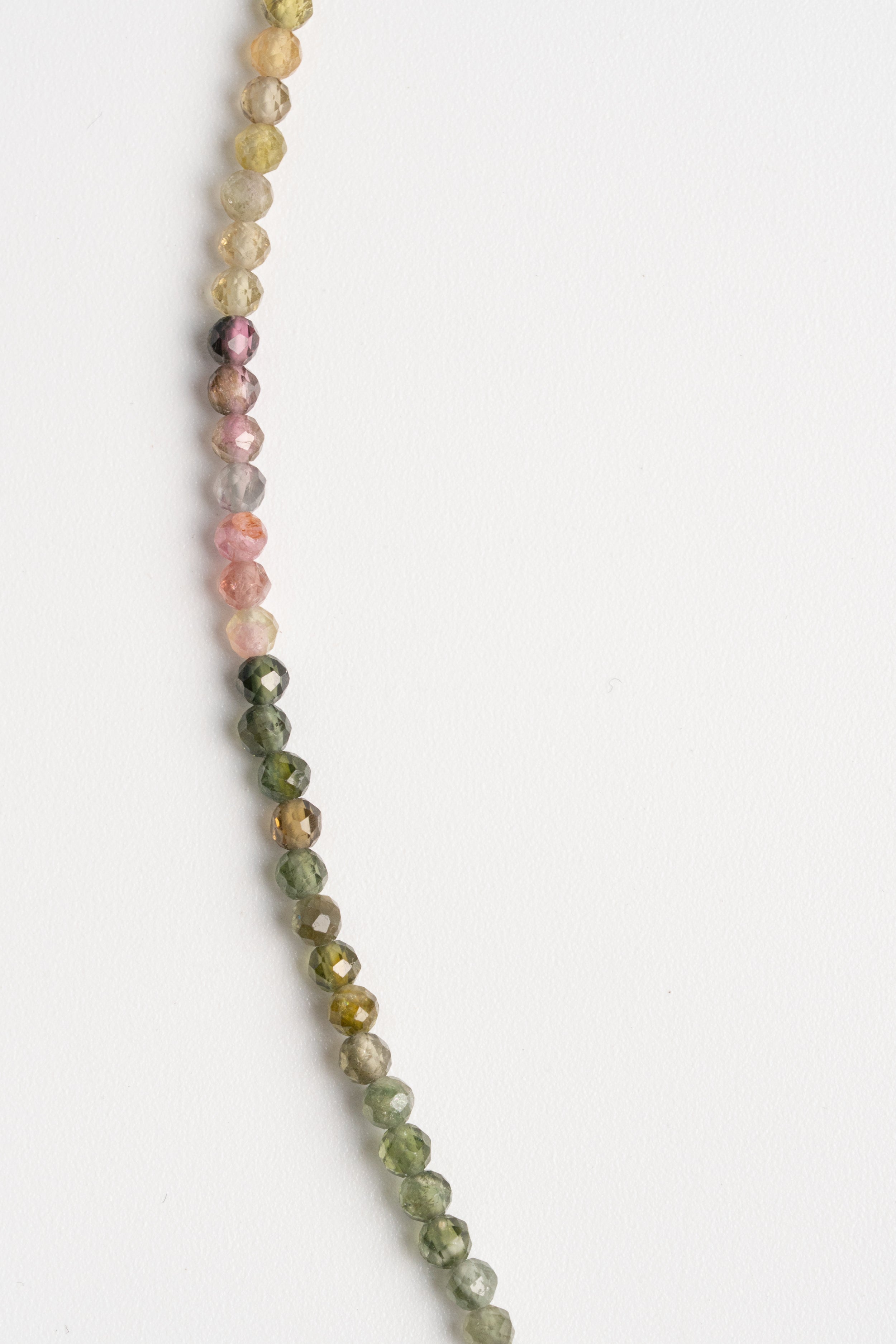 COLLAR TURMALINA MULTICOLOR FACETADA