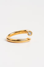 ANILLO CIRCONIA PLATA: La Luz escondida