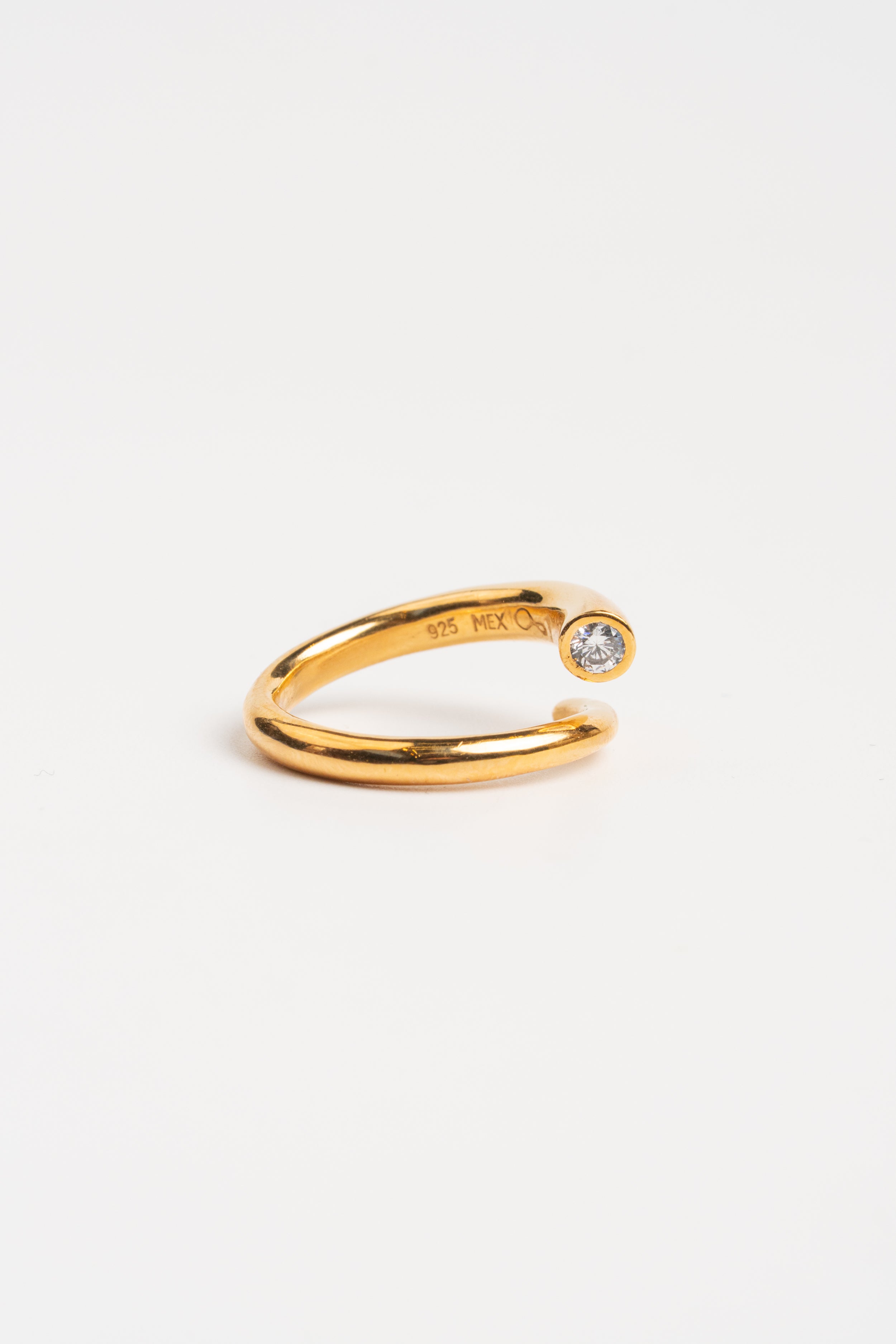 ANILLO CIRCONIA PLATA: La Luz escondida