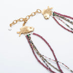 COLLAR PECES: El Fluir Ancestral de la Tierra y el Mar