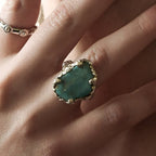 ANILLO CONFETTI TURQUEZA: El Cielo y la Tierra en tu Mano