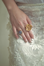 ANILLO AGUA MARINA MINIMALISTA: El Santuario de la Calma Infinita